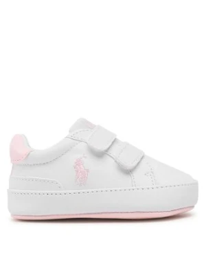 Polo Ralph Lauren Sneakersy Heritage Court Ii Ez Layette RL100733 Biały