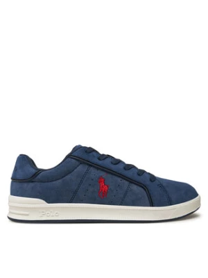 Polo Ralph Lauren Sneakersy Heritage Court III RL01255410 Granatowy