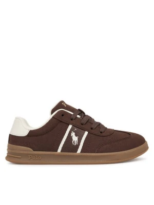 Polo Ralph Lauren Sneakersy Heritage Court III T-Toe RL03353201 Brązowy