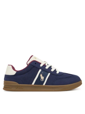 Polo Ralph Lauren Sneakersy Heritage Court III T-Toe RL03353411 Granatowy
