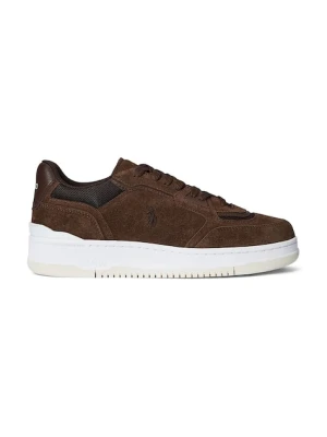 Polo Ralph Lauren sneakersy Opn Mster Pp męskie kolor brązowy 809974025003