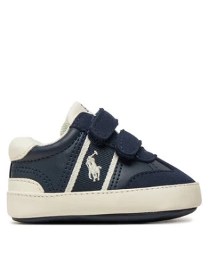 Polo Ralph Lauren Sneakersy RL00988410 Granatowy