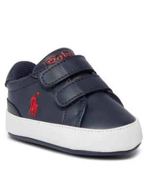 Polo Ralph Lauren Sneakersy RL100750 Granatowy