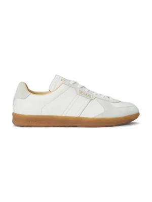 Polo Ralph Lauren sneakersy skórzane Field Ct 100 męskie kolor biały 809967531001