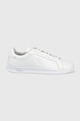 Polo Ralph Lauren sneakersy skórzane Heritage Court Premium kolor biały 809845110002