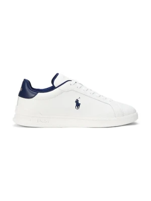 Polo Ralph Lauren sneakersy skórzane Hrt Crt II męskie kolor biały 809968172001