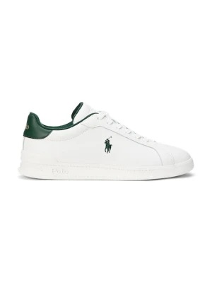 Polo Ralph Lauren sneakersy skórzane Hrt Crt II męskie kolor biały 809968172002