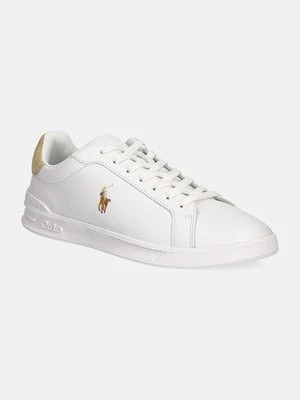 Zdjęcie produktu Polo Ralph Lauren sneakersy skórzane Hrt Ct II kolor biały 809940762001