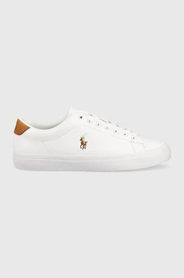 Polo Ralph Lauren sneakersy skórzane Longwood kolor biały 816877702001