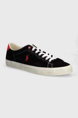 Polo Ralph Lauren sneakersy skórzane Longwood kolor czarny 816931905001