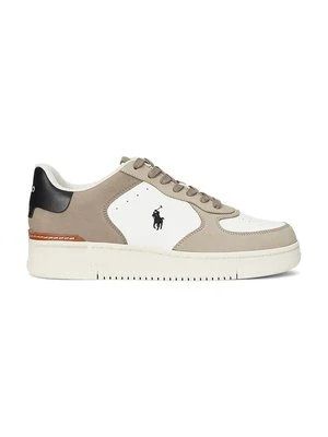 Polo Ralph Lauren sneakersy skórzane Masters Crt kolor beżowy 809955690004