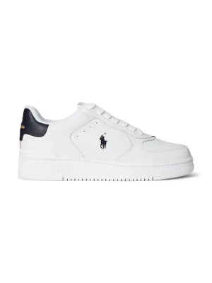 Polo Ralph Lauren sneakersy skórzane Mastr Ct Rib męskie kolor biały 809P01636001