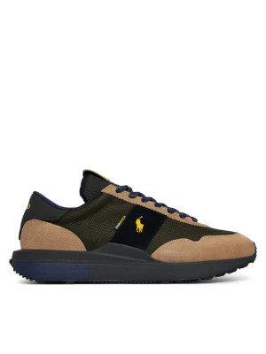 Polo Ralph Lauren Sneakersy Train 89 PP 809P15710003 Brązowy jasny