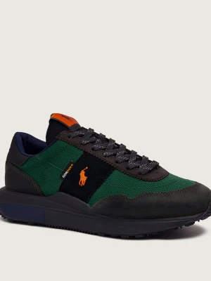 POLO RALPH LAUREN Sneakersy Train 89 | zamsz zielony