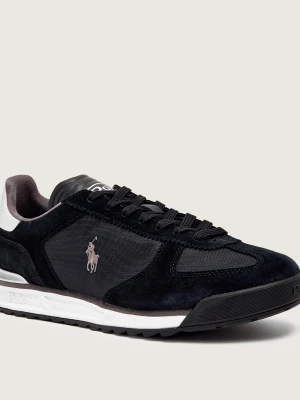 POLO RALPH LAUREN Sneakersy VARICK | zamsz czarny