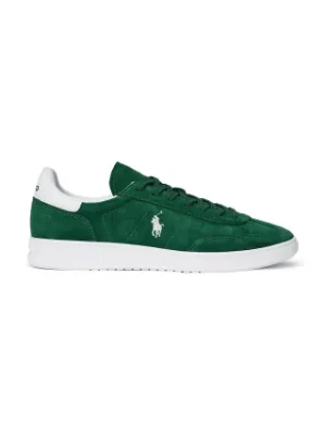 Polo Ralph Lauren sneakersy zamszowe Bedford Pp kolor zielony 809961180004