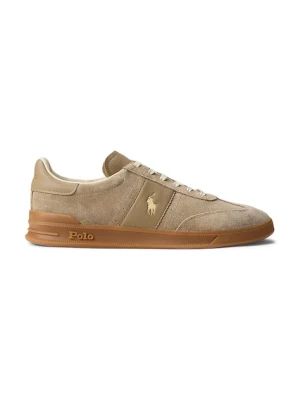 Polo Ralph Lauren sneakersy zamszowe Hrt Aera Pp kolor beżowy 809978010002