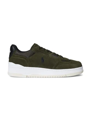 Polo Ralph Lauren sneakersy zamszowe Opn Mster Pp męskie kolor zielony 809974025002