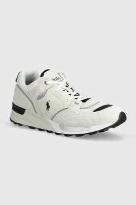 Polo Ralph Lauren sneakersy zamszowe Trackstr 200 kolor biały 809931255001