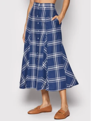 Polo Ralph Lauren Spódnica trapezowa 211857022001 Niebieski Regular Fit