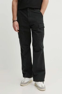 Polo Ralph Lauren spodnie bawełniane kolor czarny proste 710924122