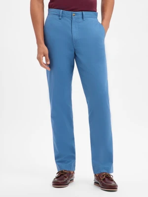 Polo Ralph Lauren Spodnie - Bedford Mężczyźni Bawełna niebieski jednolity,