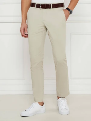 POLO RALPH LAUREN Spodnie chino | Slim Fit | stretch beżowy