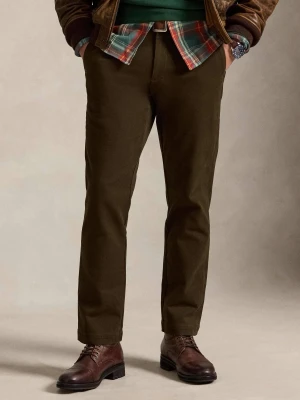 POLO RALPH LAUREN Spodnie chino | Straight fit oliwkowy