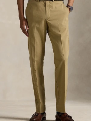 Polo Ralph Lauren spodnie chinos męskie z wiskozą beżowy