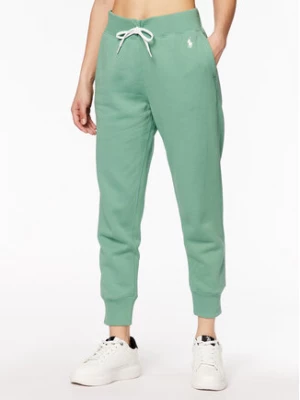 Polo Ralph Lauren Spodnie dresowe 211794397023 Zielony Regular Fit