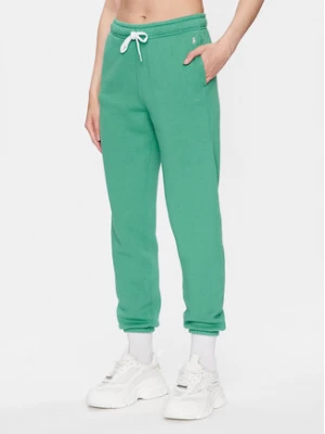Polo Ralph Lauren Spodnie dresowe 211891560015 Zielony Regular Fit