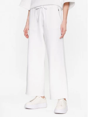 Polo Ralph Lauren Spodnie dresowe 211892616002 Biały Regular Fit