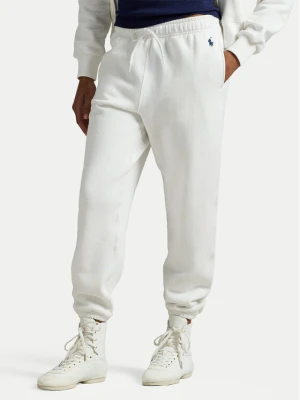 Polo Ralph Lauren Spodnie dresowe 211971700001 Biały Tapered Fit