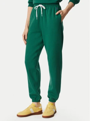 Polo Ralph Lauren Spodnie dresowe 211971700508 Zielony Regular Fit