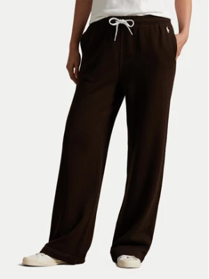Polo Ralph Lauren Spodnie dresowe 211977959005 Brązowy Wide Leg