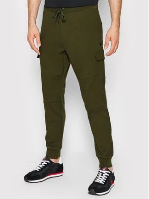 Polo Ralph Lauren Spodnie dresowe 710860590004 Zielony Regular Fit