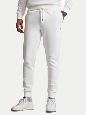 Polo Ralph Lauren Spodnie dresowe 710881518008 Biały Regular Fit