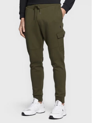 Polo Ralph Lauren Spodnie dresowe 710881522001 Zielony Regular Fit