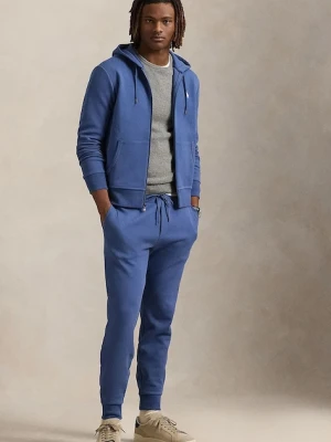 Polo Ralph Lauren spodnie dresowe kolor granatowy gładkie 710881518