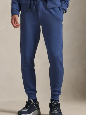 Polo Ralph Lauren spodnie dresowe kolor granatowy gładkie 710881518