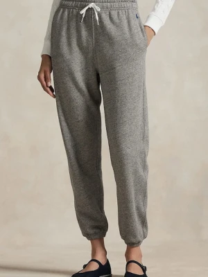 Polo Ralph Lauren spodnie dresowe kolor szary gładkie 211971694