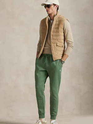 Polo Ralph Lauren spodnie dresowe kolor zielony gładkie 710881518
