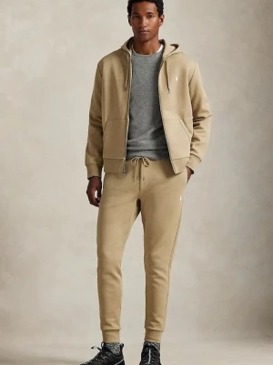 Polo Ralph Lauren spodnie dresowe kolor żółty gładkie 710881518