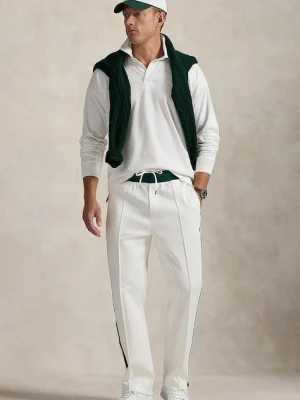 Polo Ralph Lauren spodnie dresowe męskie kolor biały gładkie 710970491