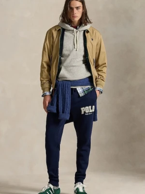 Polo Ralph Lauren spodnie dresowe męskie kolor granatowy z aplikacją 710981154