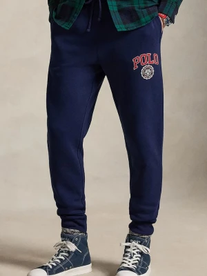 Polo Ralph Lauren spodnie dresowe męskie z bawełną granatowy