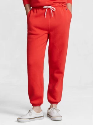 Polo Ralph Lauren Spodnie dresowe Prl Flc Pnt 211943009005 Czerwony Regular Fit