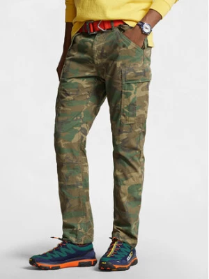 Polo Ralph Lauren Spodnie materiałowe 710932311001 Zielony Slim Fit