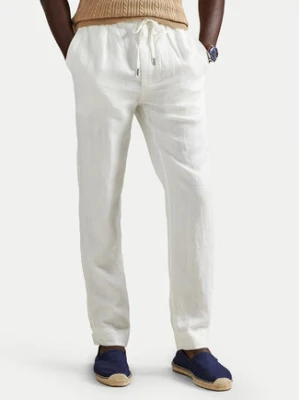 Polo Ralph Lauren Spodnie materiałowe 710940611008 Biały Tapered Fit