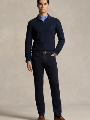 Polo Ralph Lauren spodnie męskie kolor granatowy proste 710951323